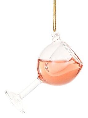Wine Glass Ornament by Cody Foster $40 Retail NEW